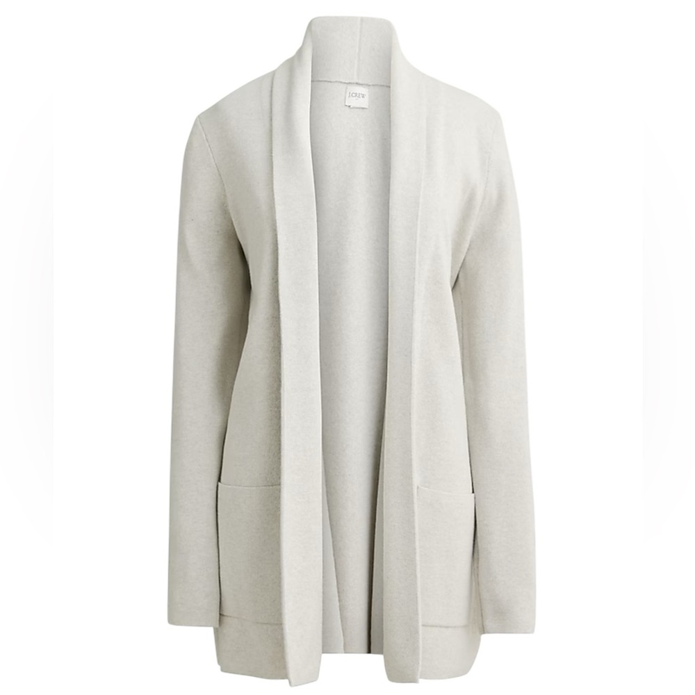 J.Crew Factory Chelsea sweater blazer in heather dusk